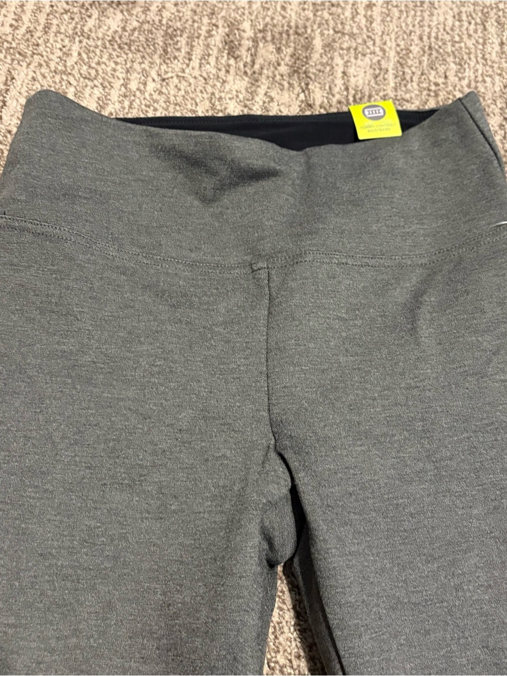 Eddie Bauer Tummy Control Ponte Stretch Leggings charcoal gray women’s Medium - Picture 4 of 6